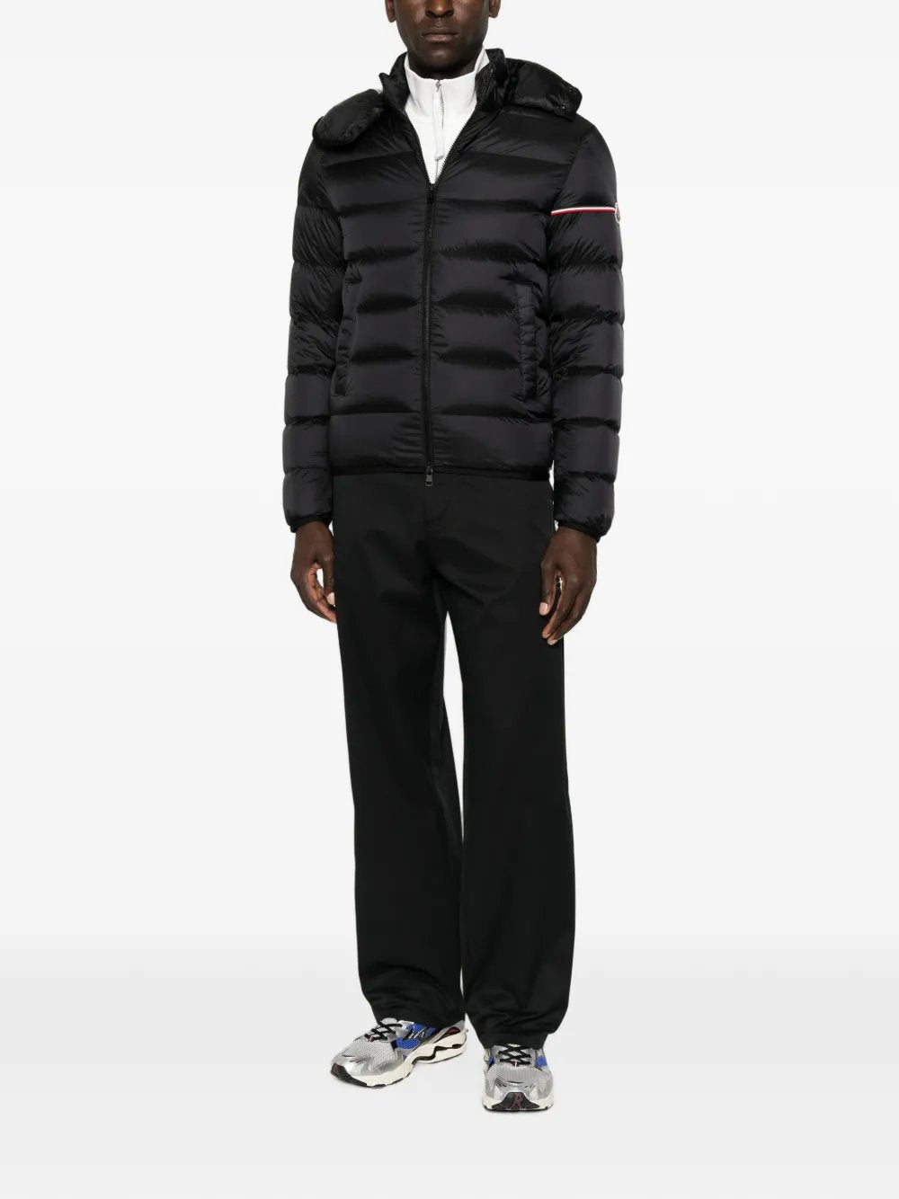 Stretch gabardine trousers L2091 2A00030 598R1 999 MONCLER 