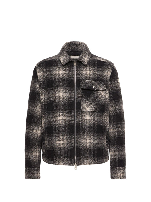 Check zip-up shirt jacket L2091 2F00035 89BKB F99 MONCLER 