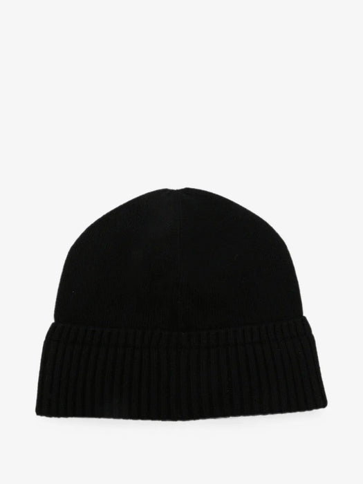 Logo patch ribbed-knit beanie hat L2091 3B00067 M4281 999 MONCLER 