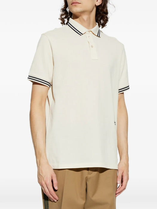 Logo-embroidered polo shirt L2091 8A00003 89A16 060 MONCLER 