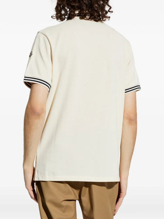 Logo-embroidered polo shirt L2091 8A00003 89A16 060 MONCLER 