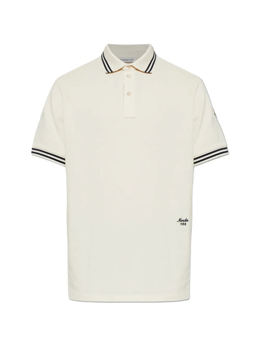 Logo-embroidered polo shirt L2091 8A00003 89A16 060 MONCLER 