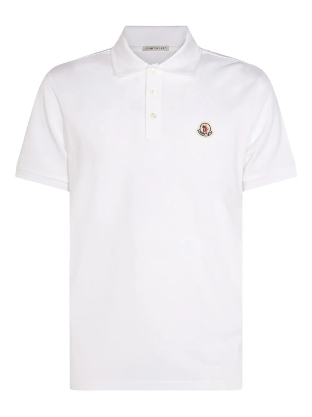 Logo-patch polo shirt L2091 8A00011 84556 002 MONCLER 