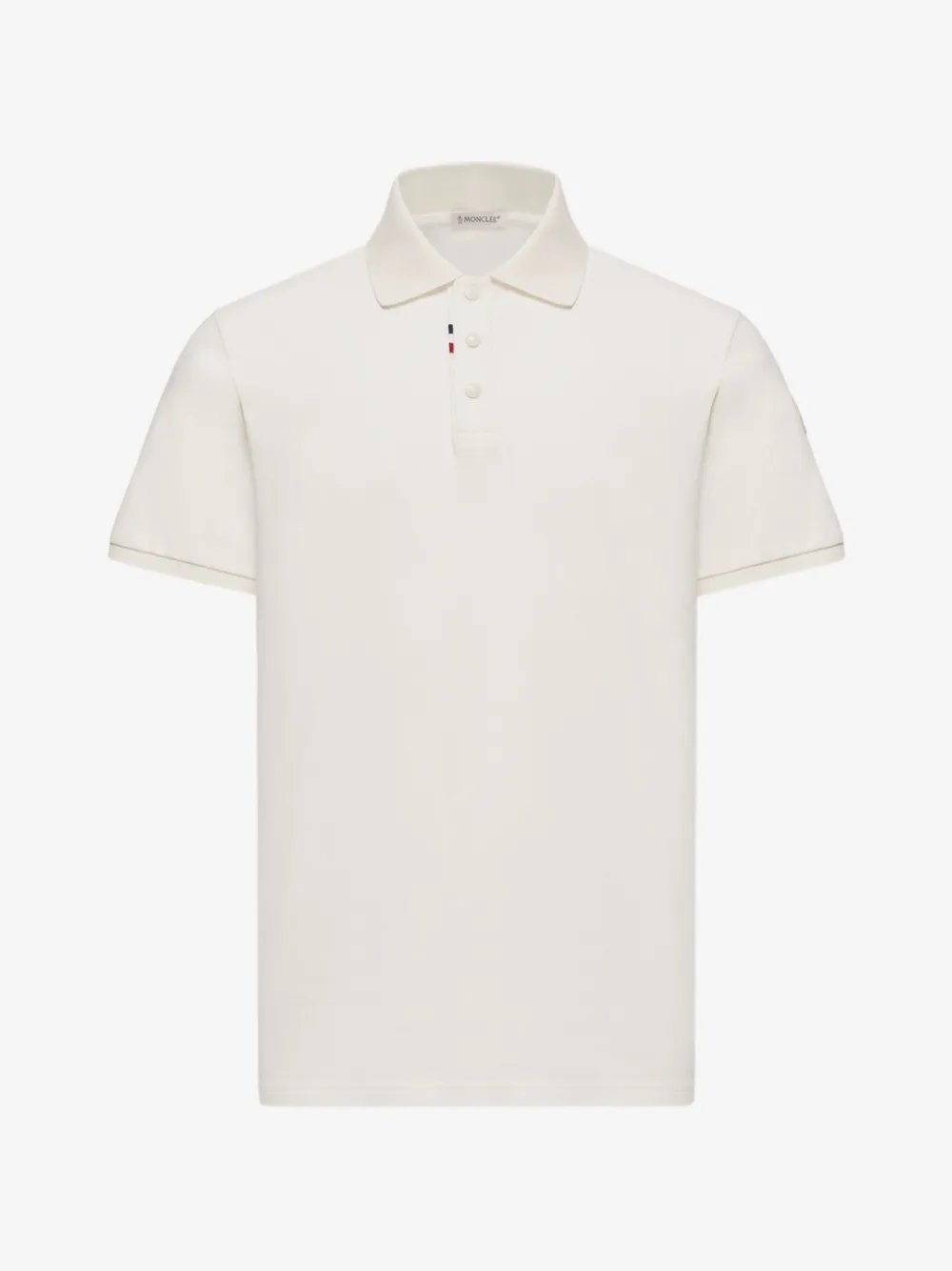 Logo cotton-piquet polo shirt L2091 8A00017 89A16 034 MONCLER 