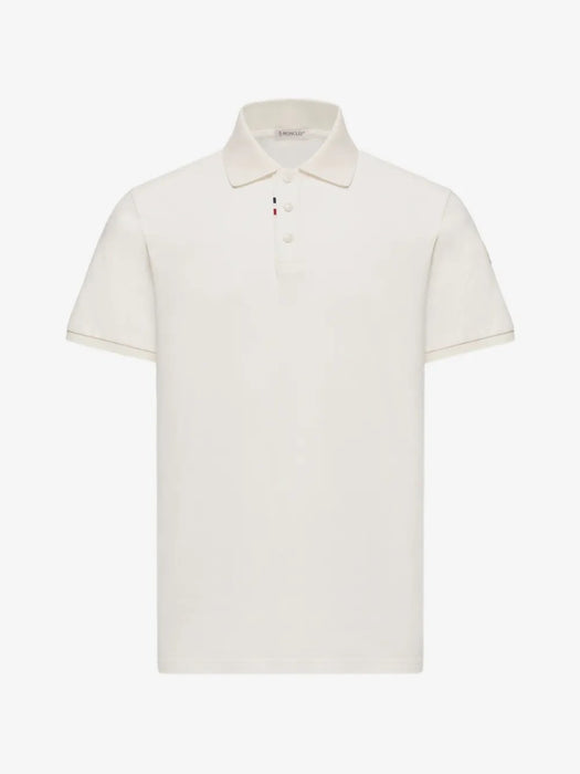 Logo cotton-piquet polo shirt L2091 8A00017 89A16 034 MONCLER 