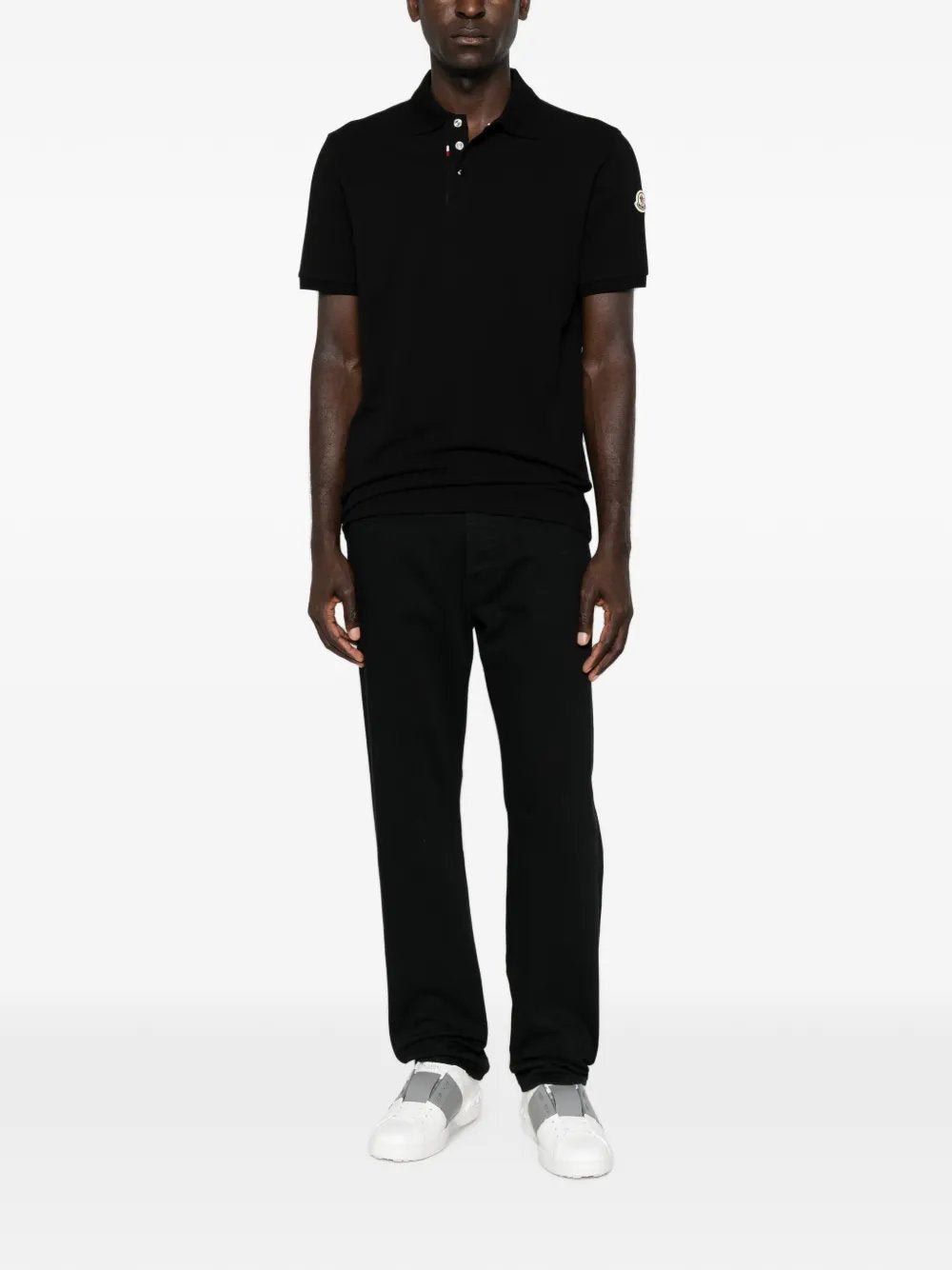 Short-sleeve polo shirt L2091 8A00017 89A16 999 MONCLER 