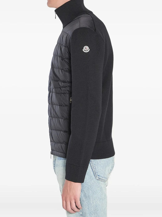 Quilted-panel zip-up jacket L2091 9B50700 A9341 999 MONCLER 