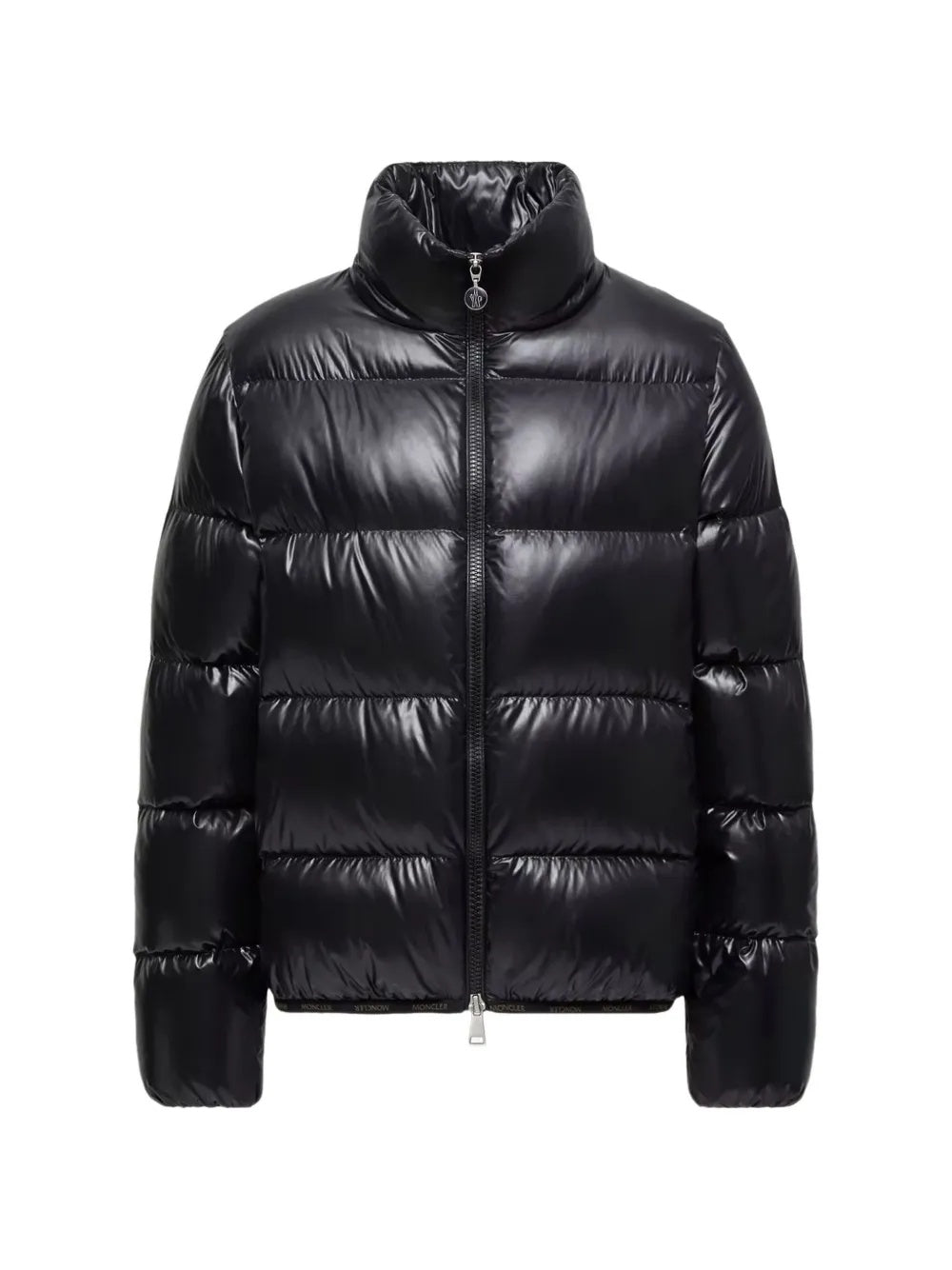 Abbadia quilted logo-patch jacket L2093 1A00140 5963V 999 MONCLER 