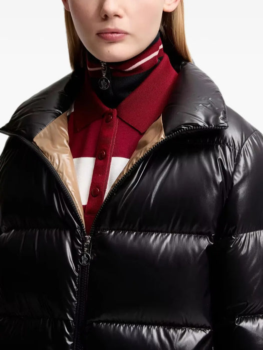 Abbadia quilted logo-patch jacket L2093 1A00140 5963V 999 MONCLER 