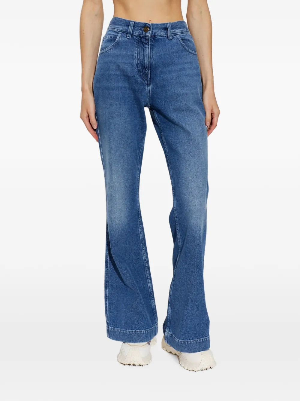 Button-fastening jeans L2093 2A00004 597LG 715 MONCLER 