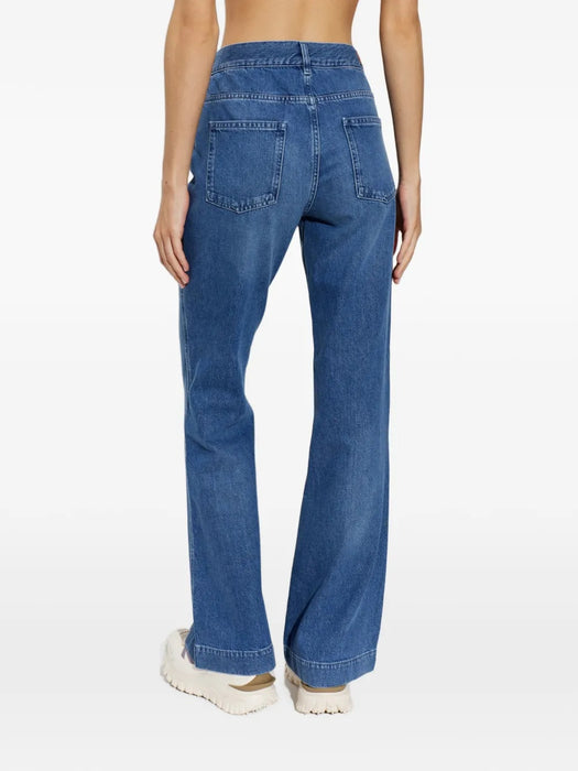 Button-fastening jeans L2093 2A00004 597LG 715 MONCLER 
