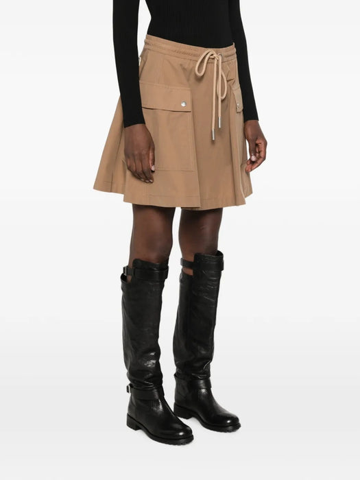 Cotton blend A-Line mini skirt L2093 2D00024 - 599MD 24N MONCLER 