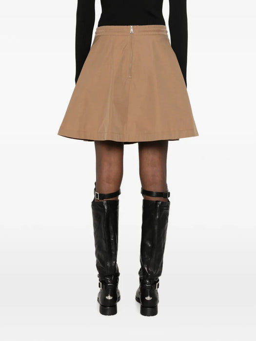 Cotton blend A-Line mini skirt L2093 2D00024 - 599MD 24N MONCLER 