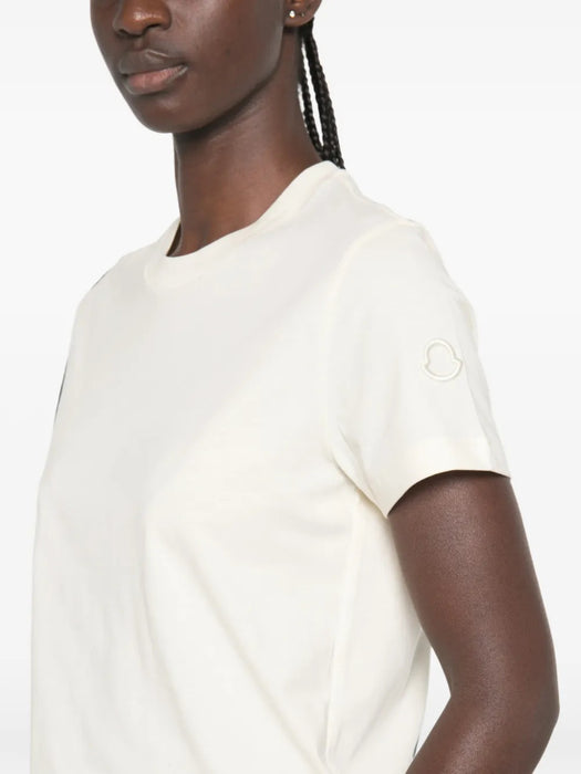 Logo-patch T-shirt L2093 8C00020 89AUO 034 MONCLER 
