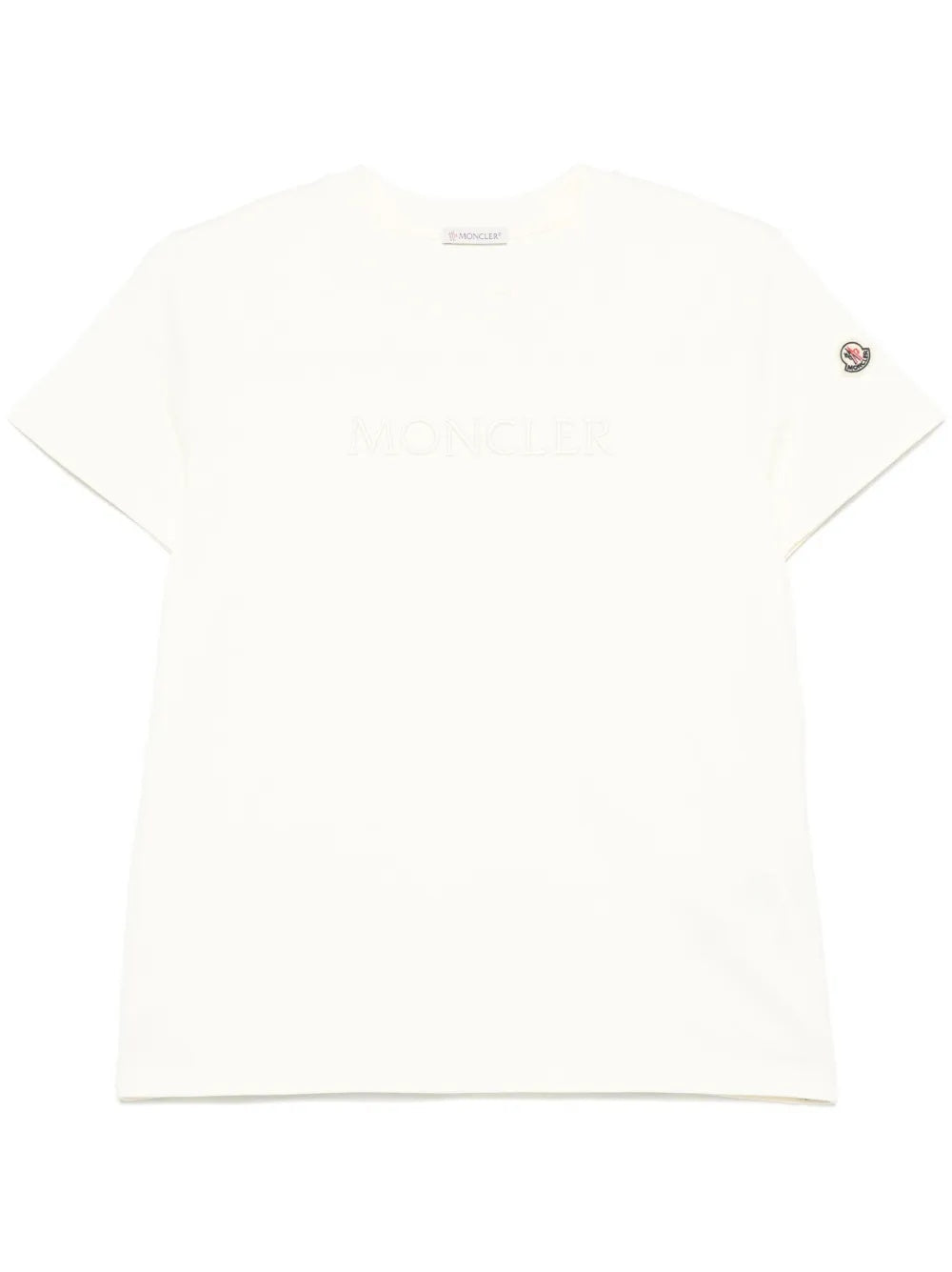 Logo-embroidered short-sleeve T-shirt L2093 8C00021 89AUO 037 MONCLER 