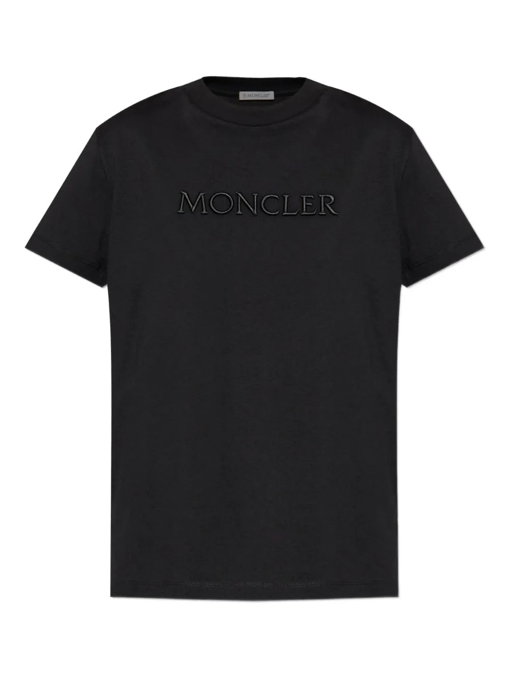 Logo-embroidered T-shirt L2093 8C00021 89AUO 999 MONCLER 