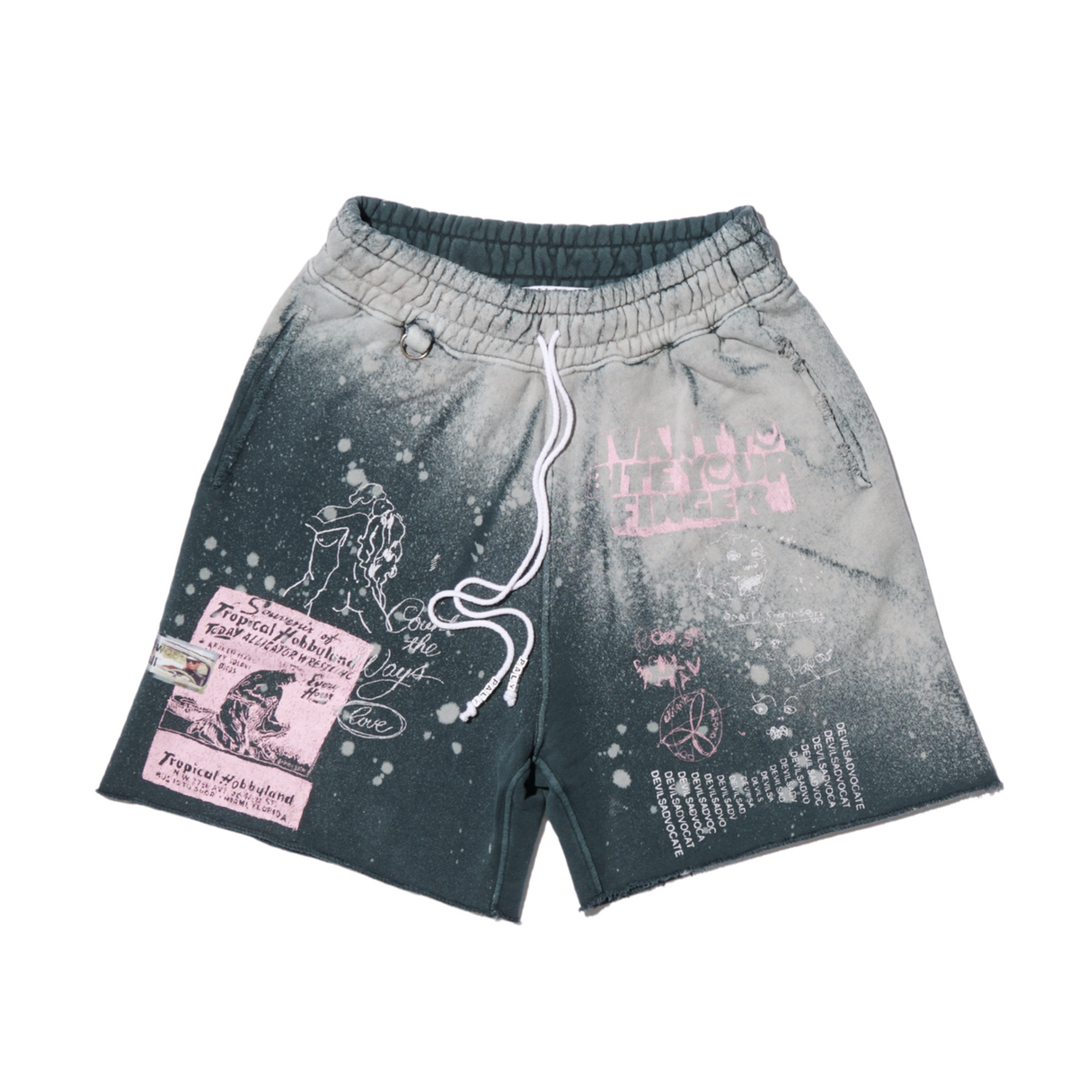 DVLS Advocate Sweat Short 5M005Q3018VBK VINTAGE BLACK PALY HOLLYWOOD 