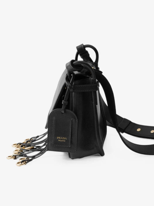 Corsaire aged leather mini shoulder bag 1BD412 V OOU 2ZRNF0002 PRADA 