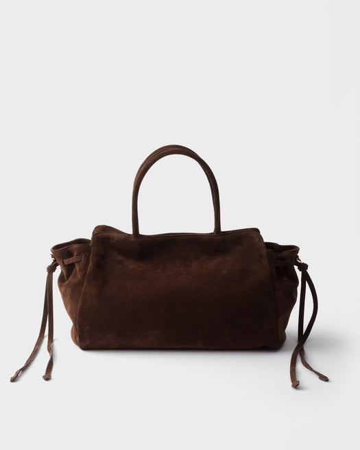 Carry large suede bag 1BG650 V MOY 2C4SF0003 PRADA 