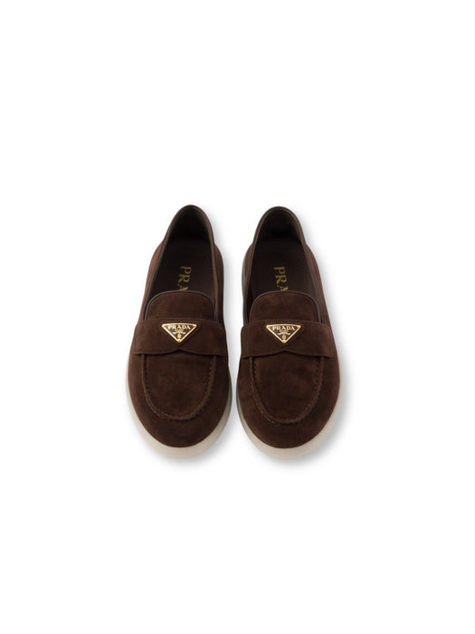 Suede leather loafers 1D222N FB025 3LOLF0003 PRADA 