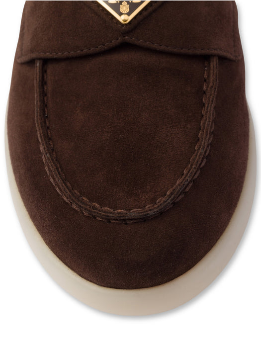 Suede leather loafers 1D222N F B025 3LOLF0003 PRADA 