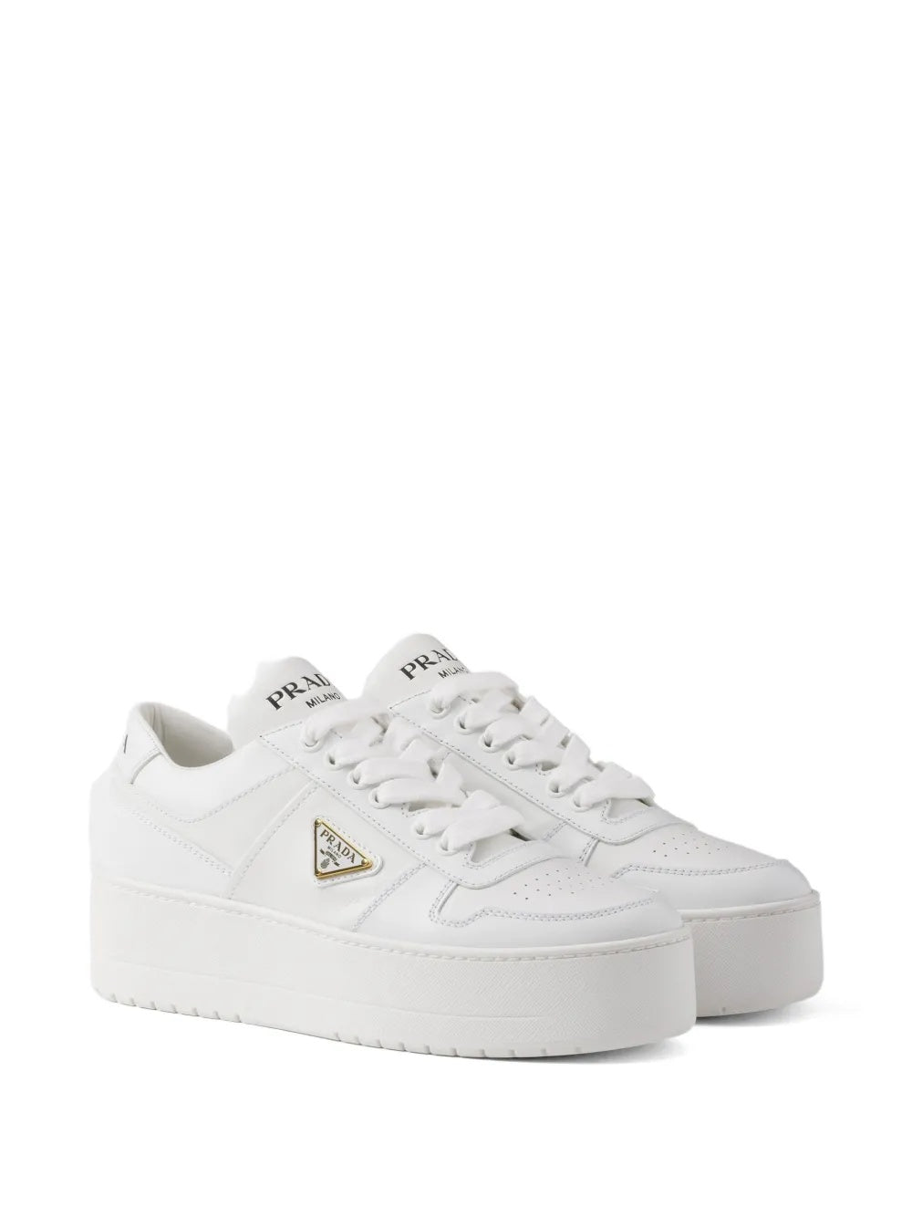 Downtown Bold leather sneakers 1E792M FD050 3LPHF0009 PRADA 