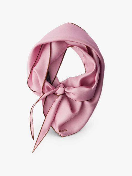Printed twill scarf 1FF073 2HH9F0BQT PRADA 