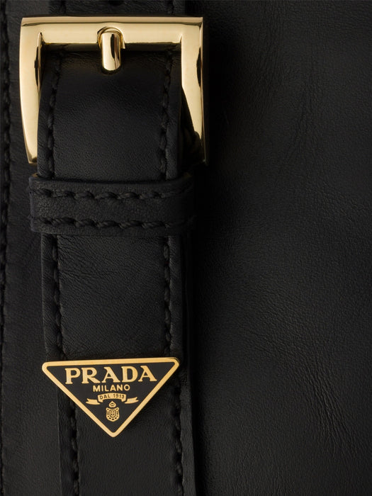 Leather boots 1W666O F 030 7V6F0002 PRADA 