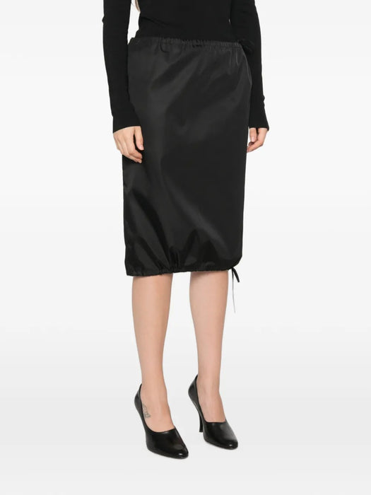 Drawstring-hem midi skirt 21H060 S WAO 1WQ8F0002 PRADA 