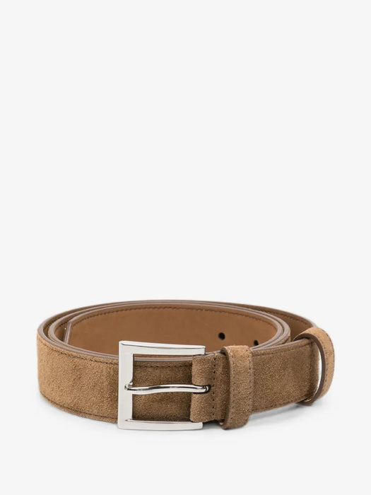 Logo-plaque suede belt 2CC672 054F0A68 PRADA 