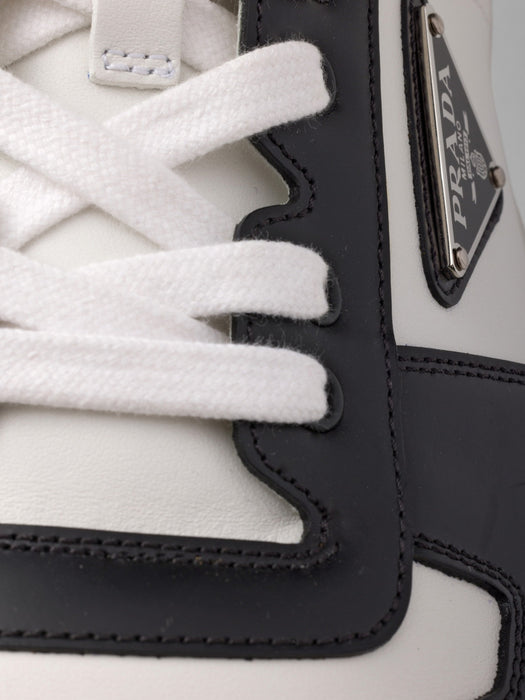 Downtown leather sneakers 2EE364 F D003 3LKGF0T8F PRADA 