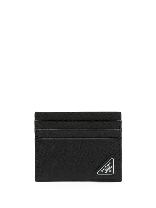 Logo-plaque leather Card Holder 2MC223 QHHF0002 PRADA 