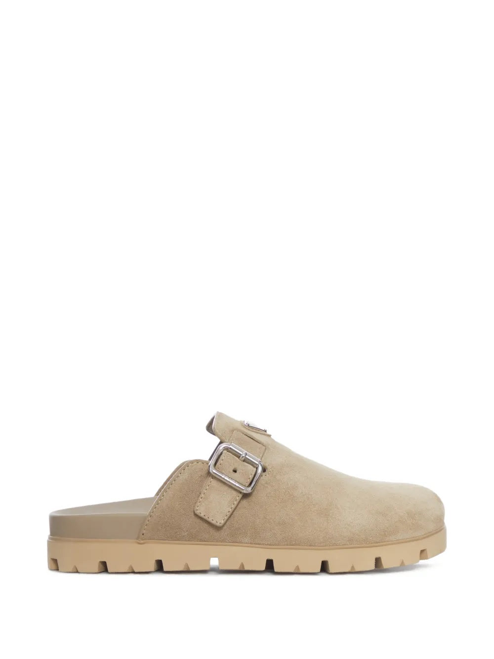 Logo buckle suede mules 2S3003 FG000 054F0F24 PRADA 