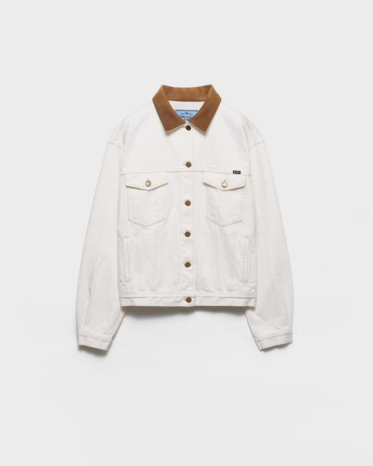 Old denim blouson jacket GFB347 S OOO 1954F01CD PRADA 