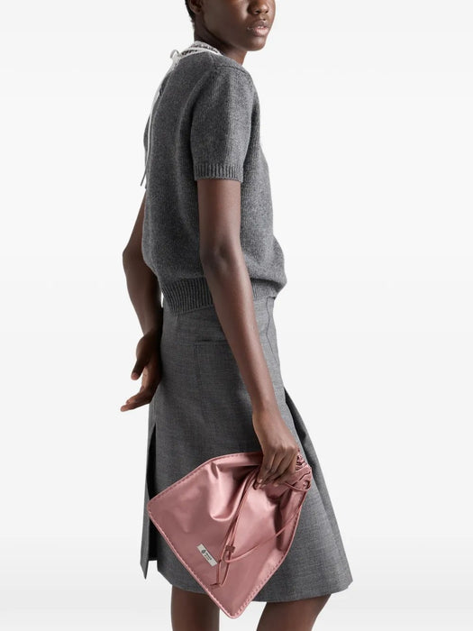 Rush stitch pleated skirt P10B4 S OOO 6011F0480 PRADA 