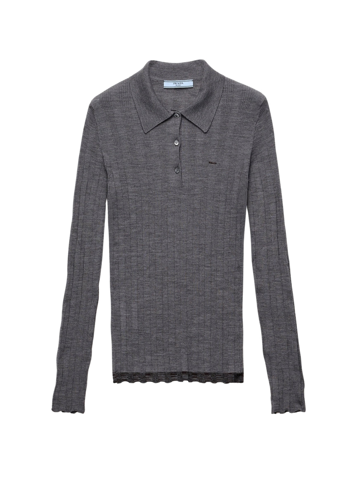 Wool polo sweater P24E3U S OOO 6218F0Y17 PRADA 