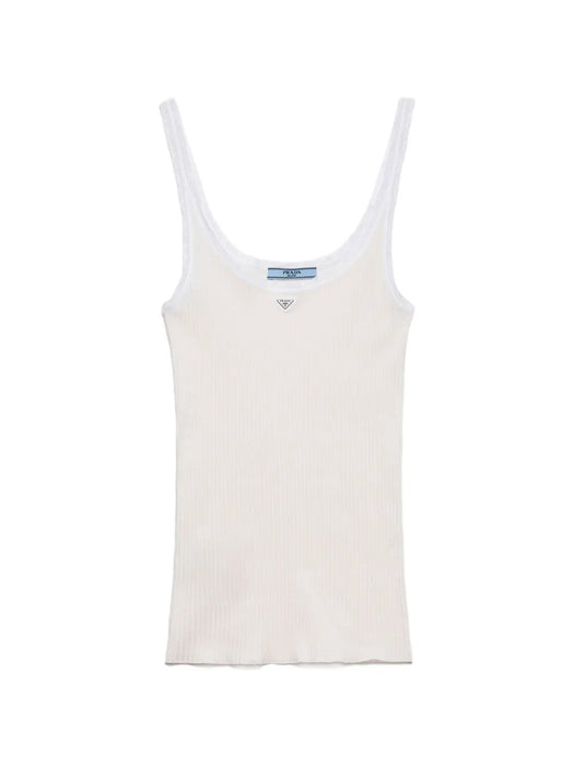 Ribbed cotton Top P29B82 S OOO 17LAF0009 PRADA 