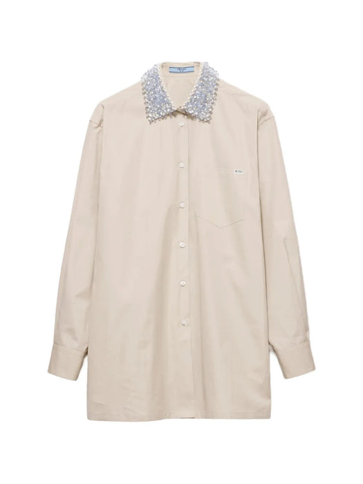 Poplin Shirt P453JR S OOO 1XV2F0F24 PRADA 