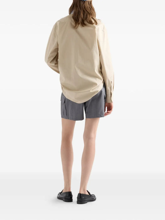 Poplin Shirt P453JR S OOO 1XV2F0F24 PRADA 
