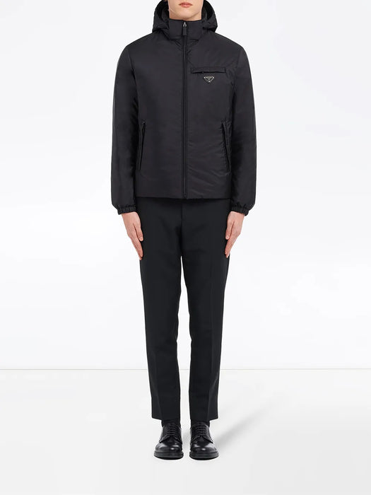 Re-Nylon logo-patch down Jacket SGN955 S 191 1WQ9F0002 PRADA 