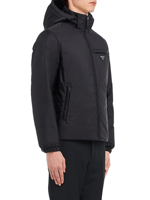 Re-Nylon logo-patch down Jacket SGN955 S 191 1WQ9F0002 PRADA 