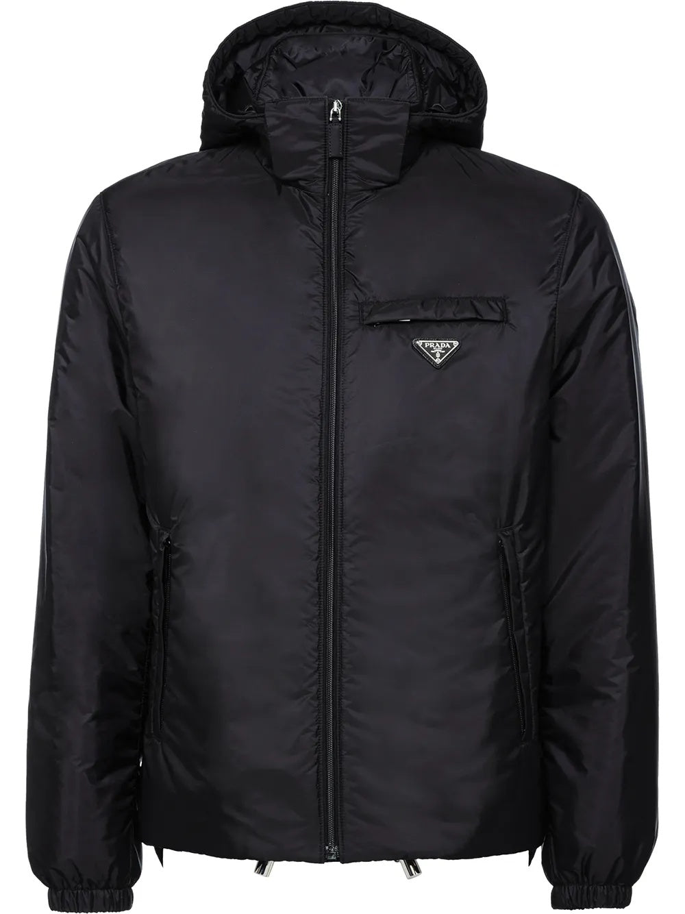 Re-Nylon logo-patch down Jacket SGN955 S 191 1WQ9F0002 PRADA 