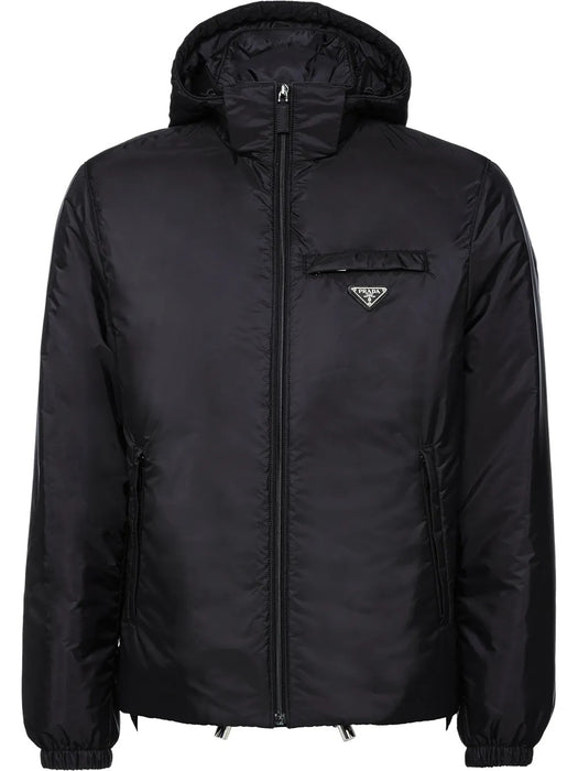 Re-Nylon logo-patch down Jacket SGN955 S 191 1WQ9F0002 PRADA 