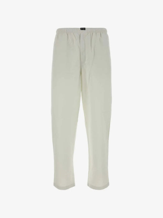 Elasticated-waist logo-patch trousers SPH560 S OOO 19VJF0K74 PRADA 