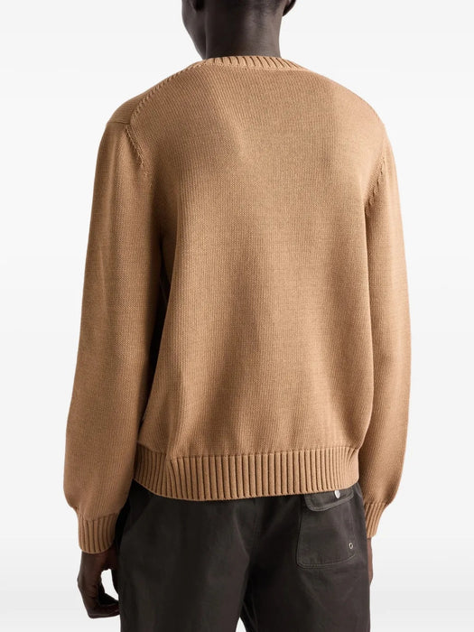 Cotton crew-neck sweater UMF307 SOOO 194OF0040 PRADA 