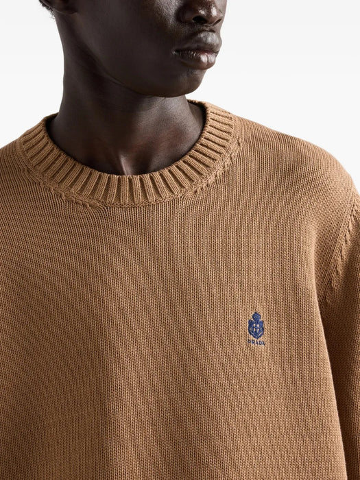 Cotton crew-neck sweater UMF307 SOOO 194OF0040 PRADA 