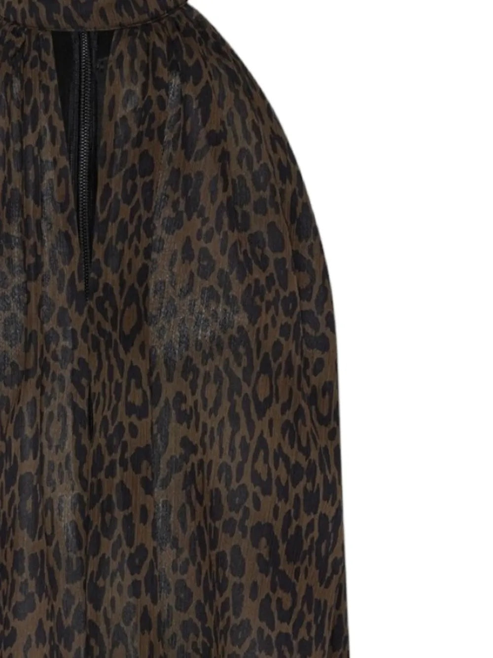 Leopard-print halterneck top 1152383088  ROTATE 