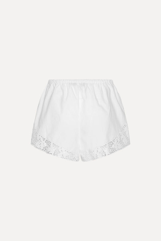 Drawstring Shorts Bright White 116281400  ROTATE 
