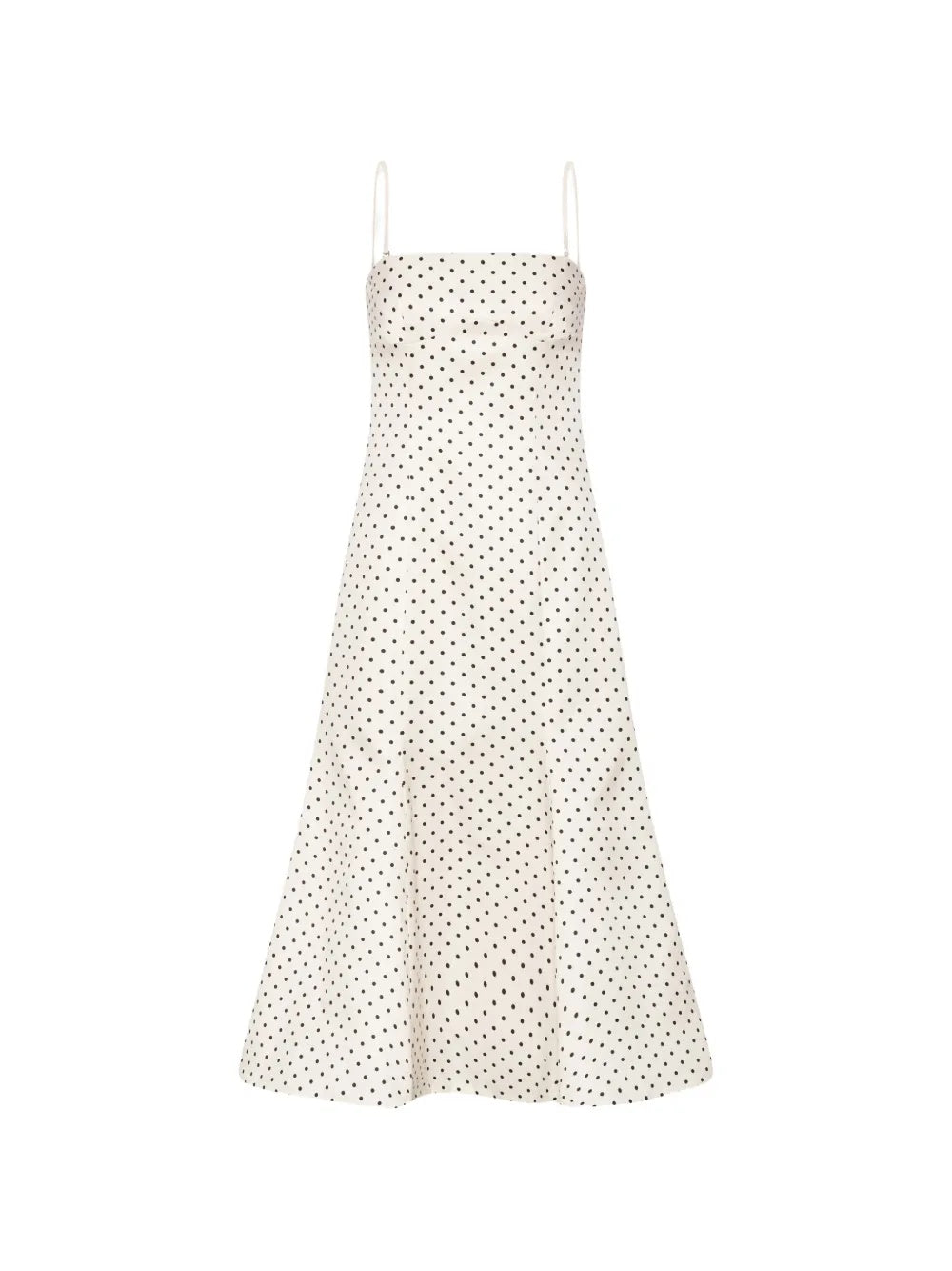 Polka dots midi dress 116524803  ROTATE 