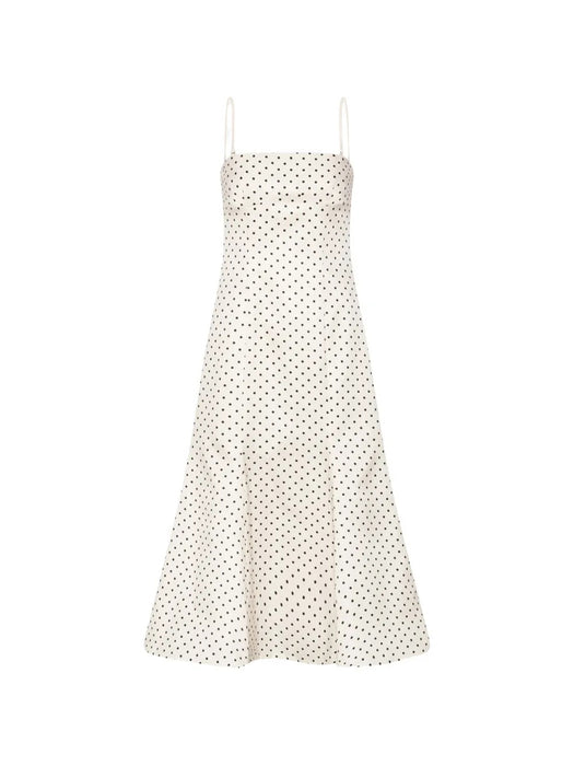 Polka dots midi dress 116524803  ROTATE 